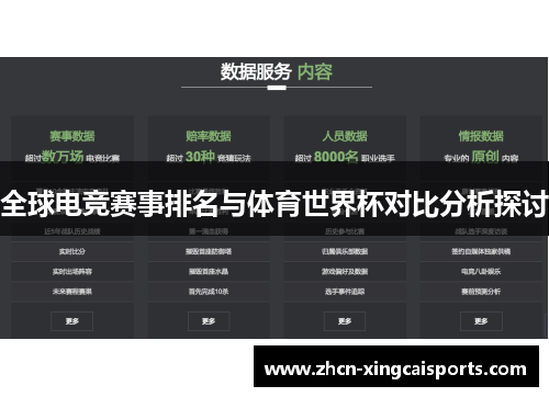 全球电竞赛事排名与体育世界杯对比分析探讨