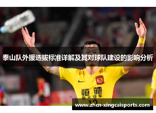 泰山队外援选拔标准详解及其对球队建设的影响分析